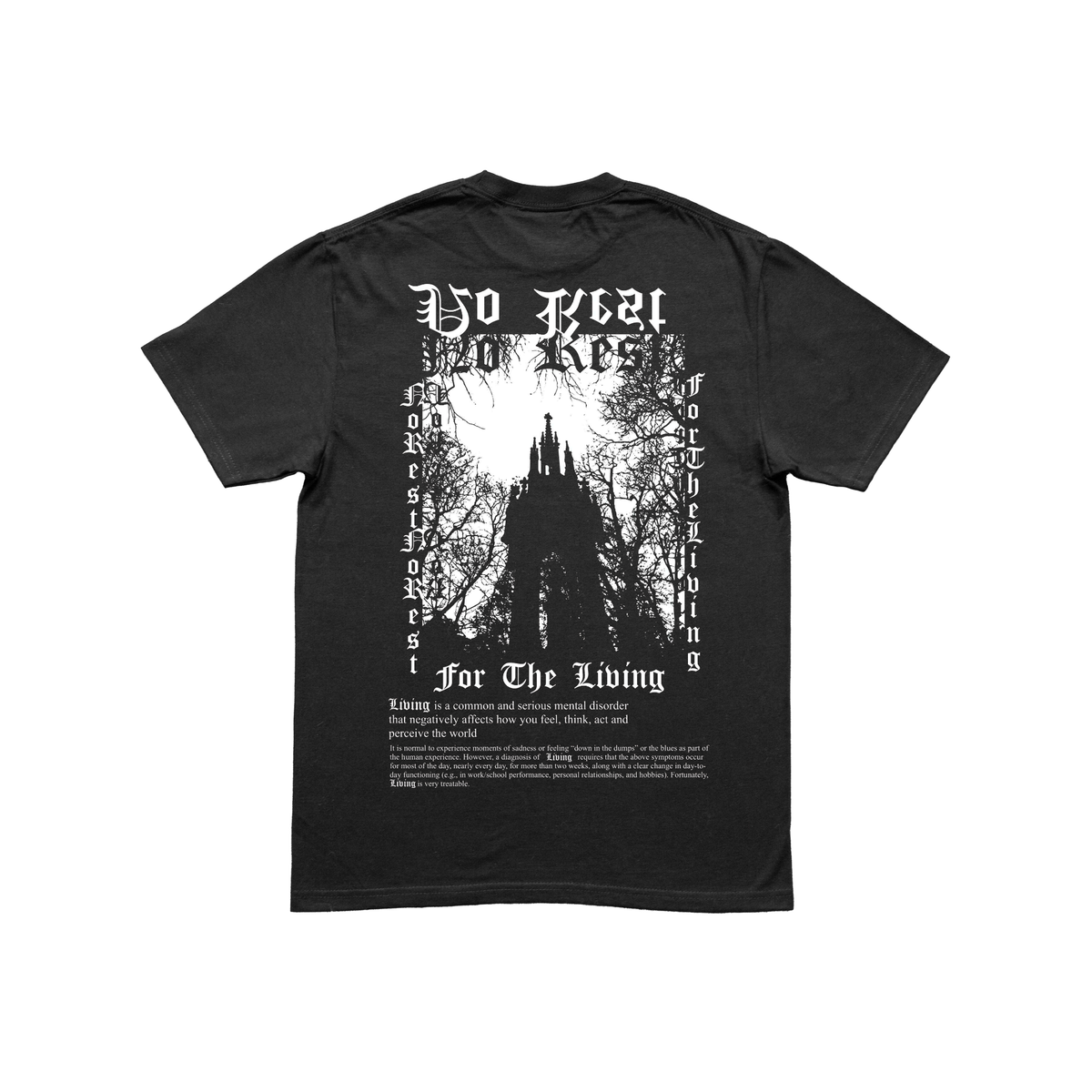 No Rest For The Living - Black